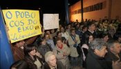 Más de 400 personas despiden a los condenados de O Eixo por agresión a policías