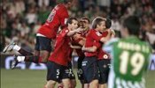 0-3. Osasuna vuelve a "humillar" a un Betis que dio una pobre impresión