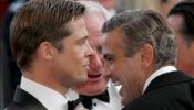 Brad Pitt y George Clooney desatan pasiones hasta inmortalizados en cera