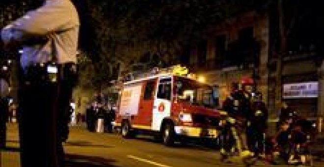 Un hombre resulta herido en una explosión de gas butano en un piso de Barcelona