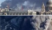 Un gran incendio en una zona industrial alerta a Londres