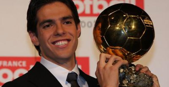 Kaká ya tiene su Balón de Oro