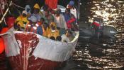 Hallados 17 inmigrantes tras llegar patera a Punta Entina-Sabinal, en Almería