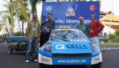 El Taxi Solar recorre el mundo contra el calentamiento global