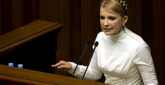 Timoshenko garantiza el suministro de gas a Europa a pesar de la bancarrota de Naftogaz