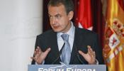 Zapatero pide unas "gotas de patriotismo" a quienes crean en el "alarmismo" de la economía
