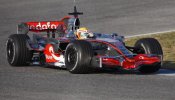 Hamilton y Kovalainen cierran tres días de pruebas de McLaren en Jerez