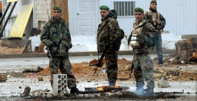 Masivo despliegue militar en zonas de Beirut donde hubo disturbios