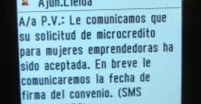 Un SMS que equivale a una carta certificada