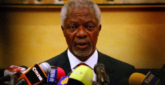 Kofi Annan confía en que la crisis keniana termine la semana próxima