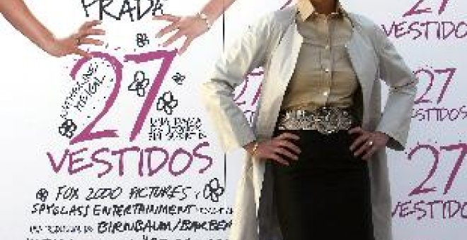 La televisiva Katherine Heigl se consolida en el cine con "27 vestidos"