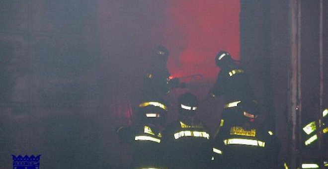 Muere una persona en el incendio de un piso en Barañáin, Navarra