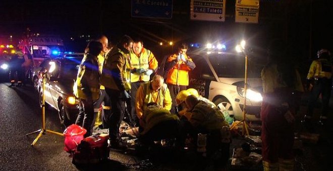 Hombre de 44 años muere atropellado en la A-42 en Illescas (Toledo)