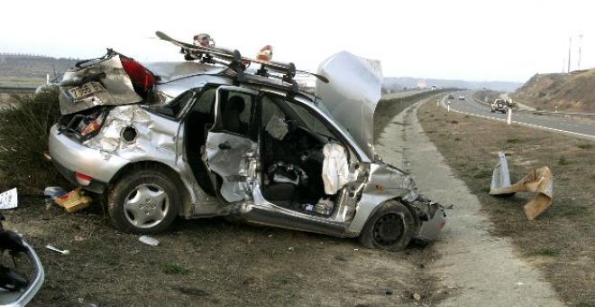 Mueren 18 personas en las carreteras durante el fin de semana