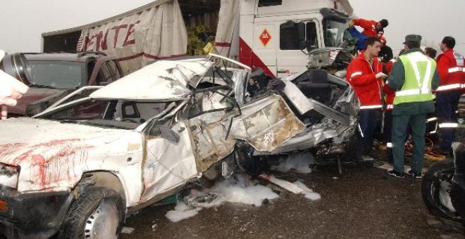 Muere un hombre atropellado por una furgoneta en Simancas (Valladolid)
