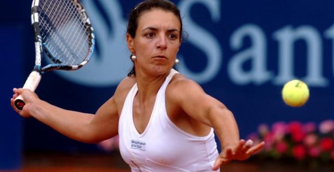 Nuria Llagostera, campeona de la Copa Colsánitas de tenis en Bogotá