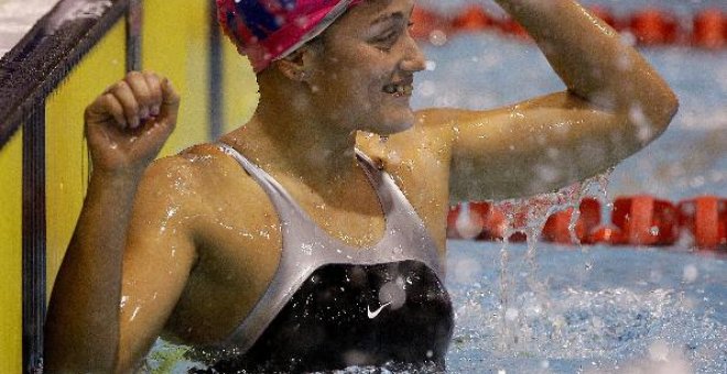Mireia Belmonte, récord de España en 200 metros estilos