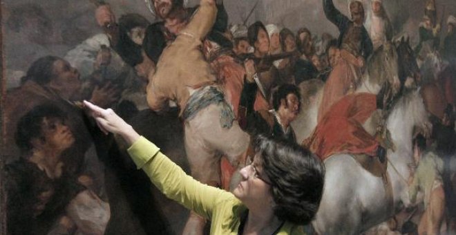 La mirada de Goya sobre la guerra irrumpe en la Biblioteca Nacional