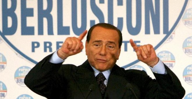 Berlusconi anuncia sus "siete misiones" para salvar el país