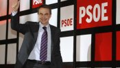 El PSOE celebra la victoria y Zapatero dice que España ha abierto una etapa sin crispación