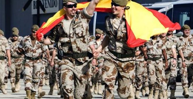 Acaba la misión ASPFOR XVIII en Afganistán al llegar a Gran Canaria 171 militares