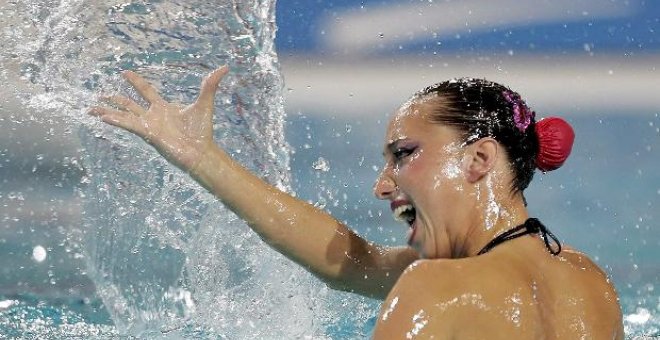 España también gana la medalla de oro por equipos en natación sincronizada