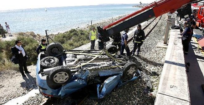 Recuperado el servicio de transporte en la línea tranviaria de Alicante tras un accidente