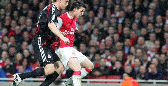 1-1. El Liverpool contiene al Arsenal de Cesc en la "Premier"