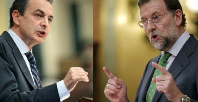 Zapatero y Rajoy se emplazan a pactos asumiendo posibles errores en el pasado