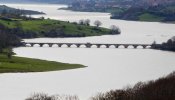 Las lluvias de la última semana propician una importante subida de los embalses