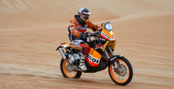 Marc Coma abandona en el rally Centroeuropeo, que lidera David Casteu