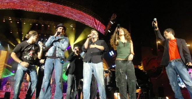Sanz, Bosé, Bisbal y Ana Torroja cantarán en un macroconcierto benéfico en México y Buenos Aires