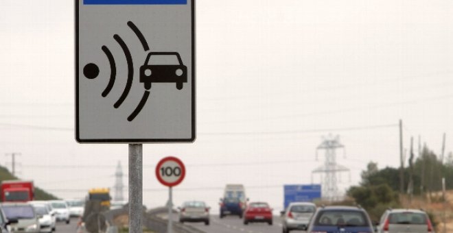 Los radares fijos registran una reducción de la velocidad media en carretera