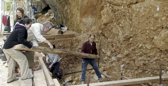 Atapuerca emprende una campaña con el objetivo de ratificar la antigüedad del Antecesor
