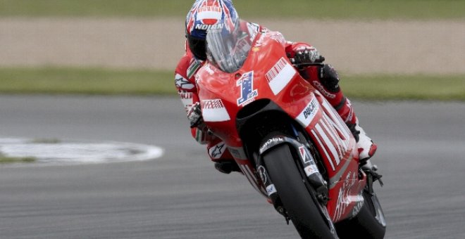 Stoner hace buenas las modificaciones de su Ducati tras Montmeló