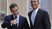 Obama y Sarkozy, preocupados por los problemas internacionales