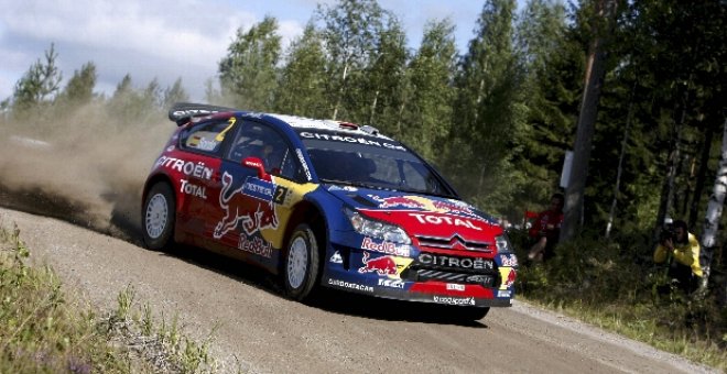 Sordo se alza a la tercera plaza en el rally de Finlandia por detrás de Loeb e Hirvonen