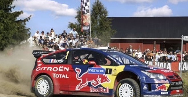 Loeb gana por primera vez en Finlandia