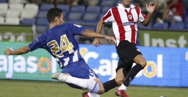 3-1. Cómodo triunfo del Athletic ante el Málaga en el Trofeo Colombino