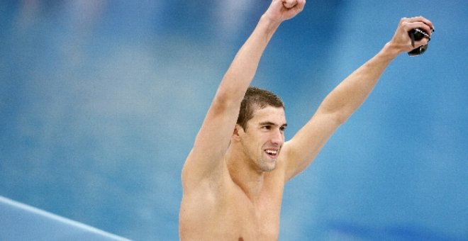 Phelps entra en la final de los 200 metros libre con el cuarto tiempo