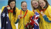 Australia pasa por encima de China y de los Estados Unidos en el relevo 4x200 femenino