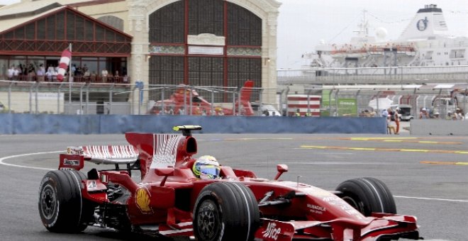 Massa saldrá primero en Valencia y Alonso desde la duodécima plaza