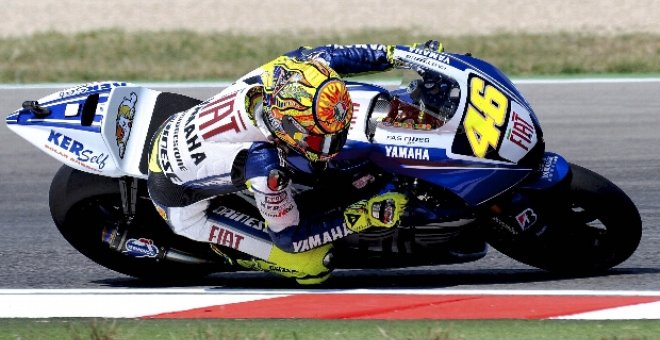 Rossi lamenta los cambios del circuito de Misano