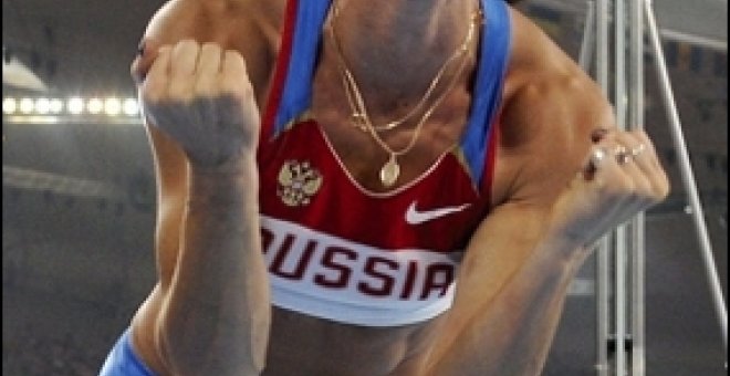 Isinbayeva, sin premio pero con fuente