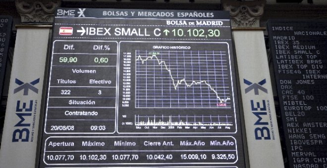 La Bolsa abre prácticamente plana y el Ibex sube el 0,01 por ciento