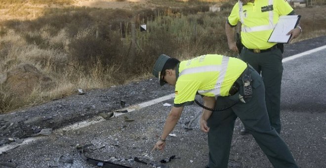 Mueren 19 personas en la carretera durante el fin de semana, 4 menos que en 2007