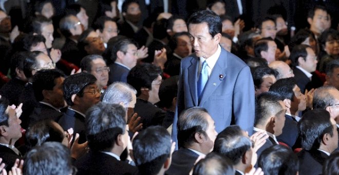 Taro Aso elegido primer ministro de Japón