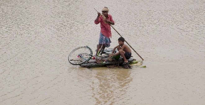 Mueren 48 personas a causa de las inundaciones en el este de la India
