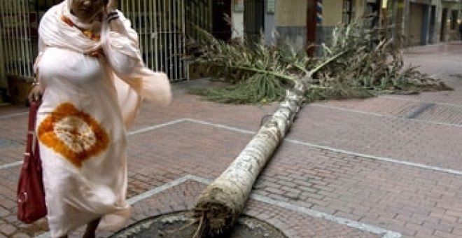 Alerta en Gran Canaria por los fuertes vientos