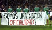 Los futbolistas vascos sólo jugarán contra Irán bajo el nombre de 'Euskal Herria'